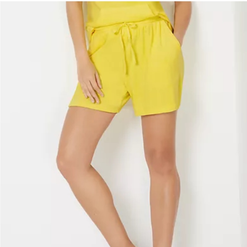 ✨Yellow Loop Terry Short - Picture 3 of 6